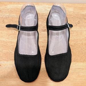 NWOT Beckwoman 41 Vintage Deadstock Cotton Mary Jane Shoes